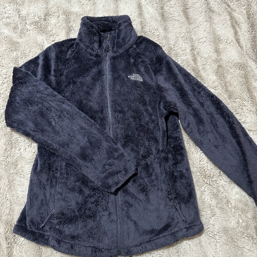 The North Face Indigo/Purple Full Zip Up Osito Fleece Women’s M